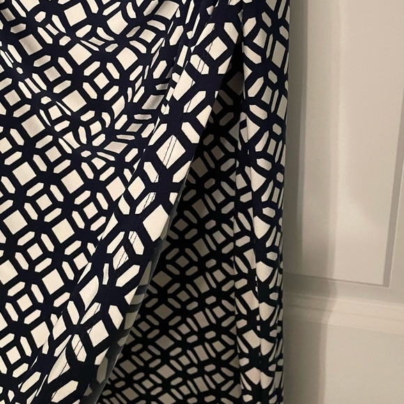 Ralph Lauren 3/4 Sleeve Women’s Faux Wrap Stretch Dress - Picture 3 of 7